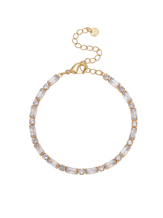 clear crystal bracelet