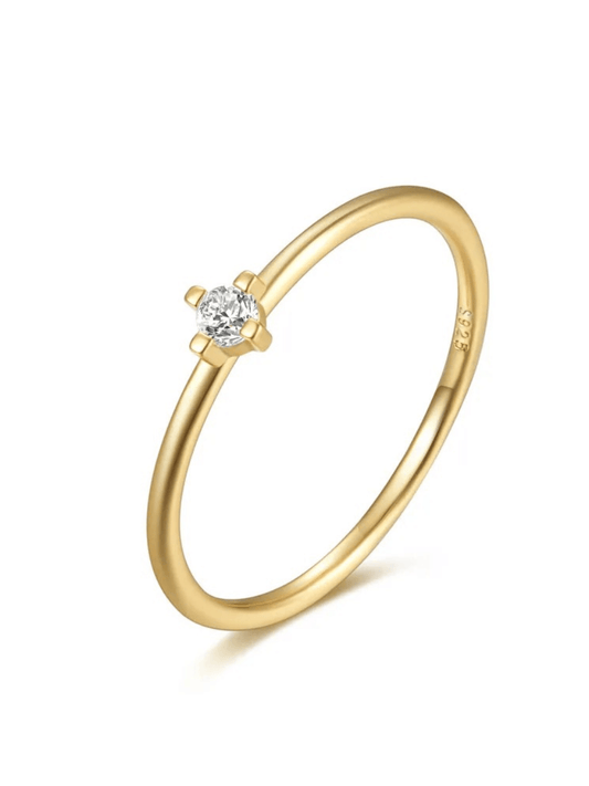 gold layering ring