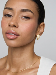 Cream Annex Statement Studs