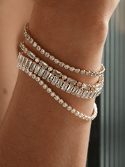 Baguette Clear Bracelet