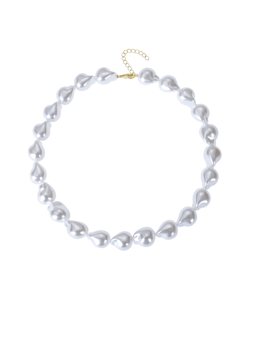 chunky pearl necklace