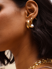 Align Hoop Earrings