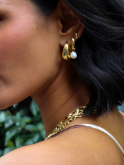 Align Hoop Earrings