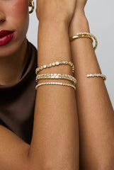 Baguette Bezel Tennis Bracelet