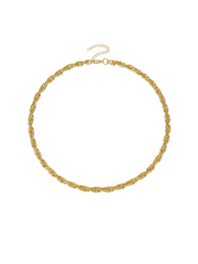 twisted layering necklace