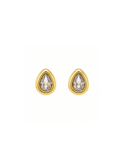 Bezel Stud Earing