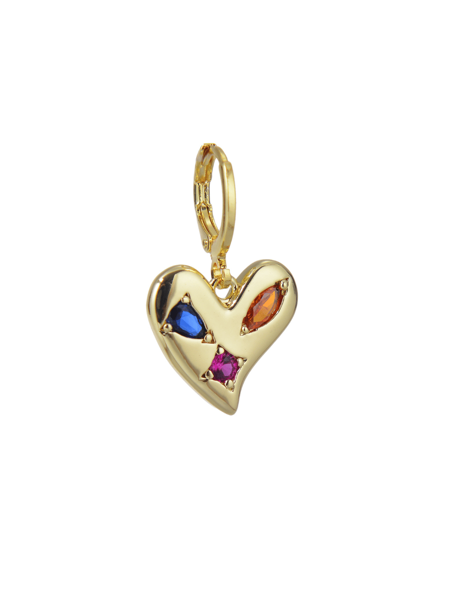 gold heart charm