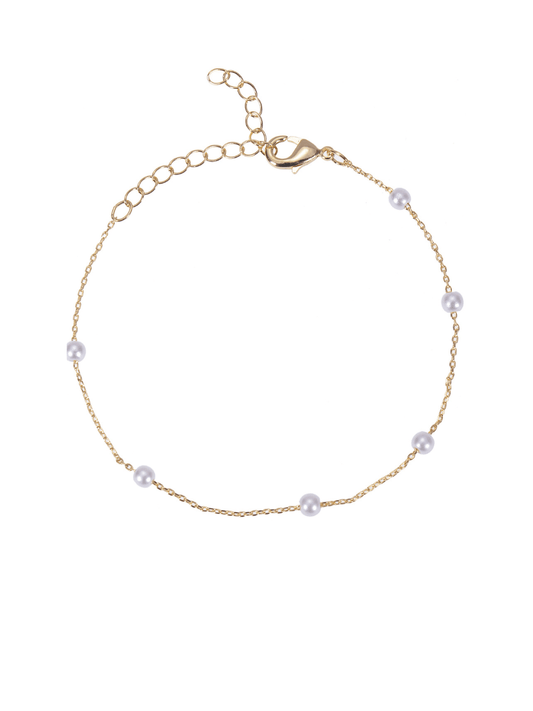 bridal pearl bracelet