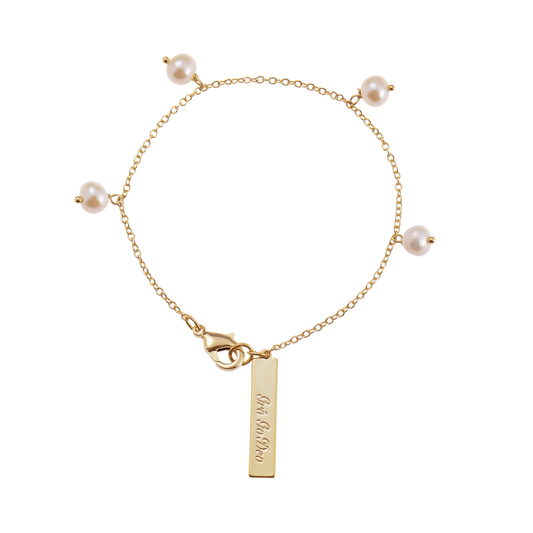 pearl wedding bracelets