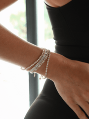 Baguette Clear Bracelet