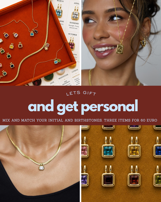 Birthstone/Initial/Zodiac Bundle