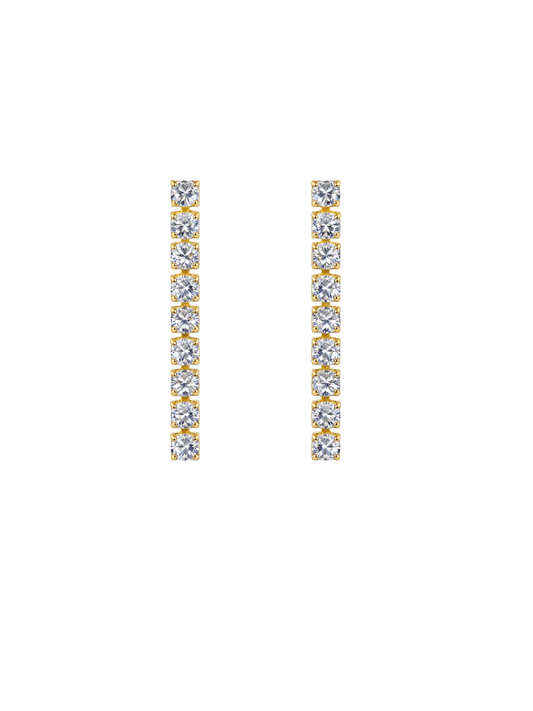 tennis drop earring