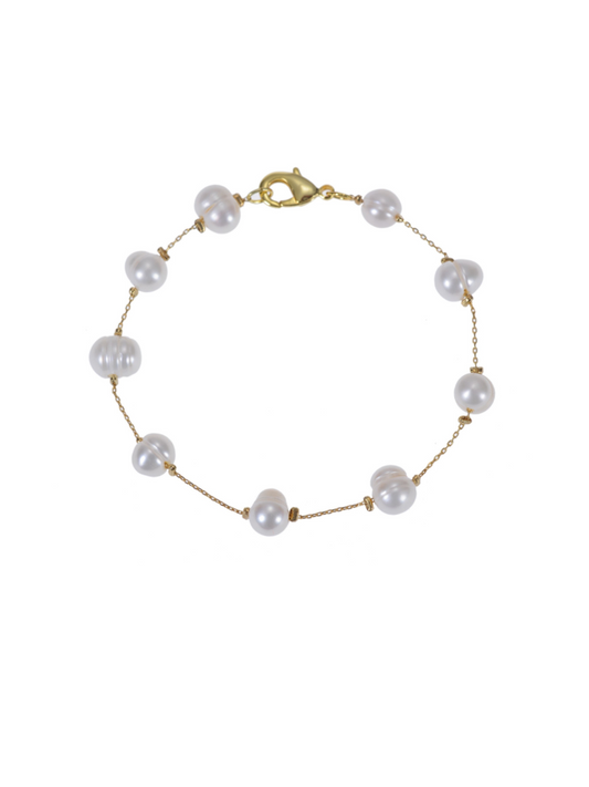 pearl beaded bracelet