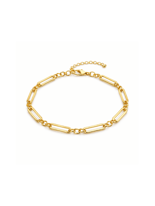 chunky gold bracelet