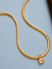 Bezel Square Pendant