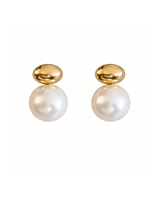 bridal pearl earring