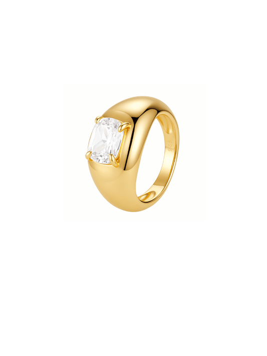 The Dome Bezel Ring