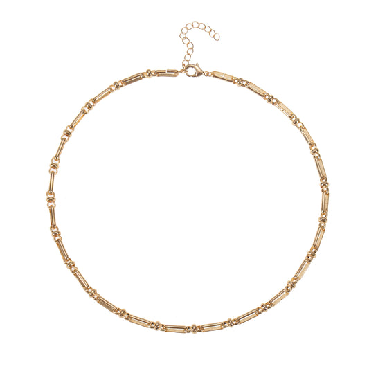 gold layering necklace