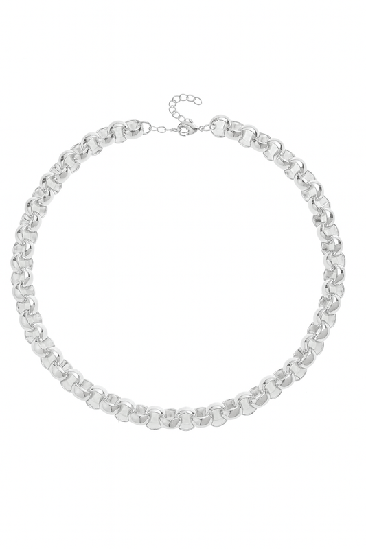 Rolo Necklace in Silver
