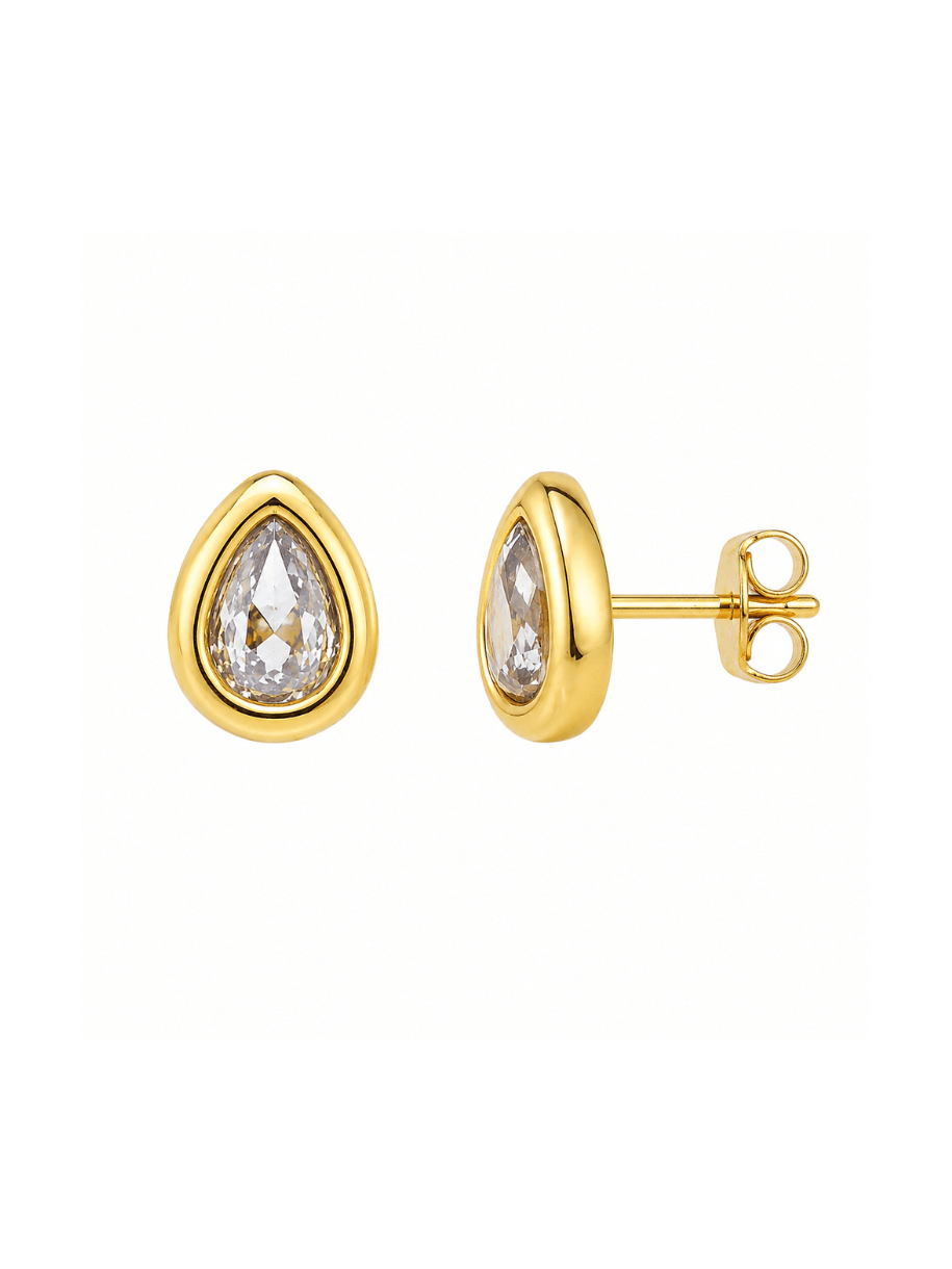 pear shaped studs