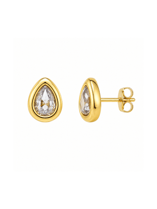 pear shaped studs