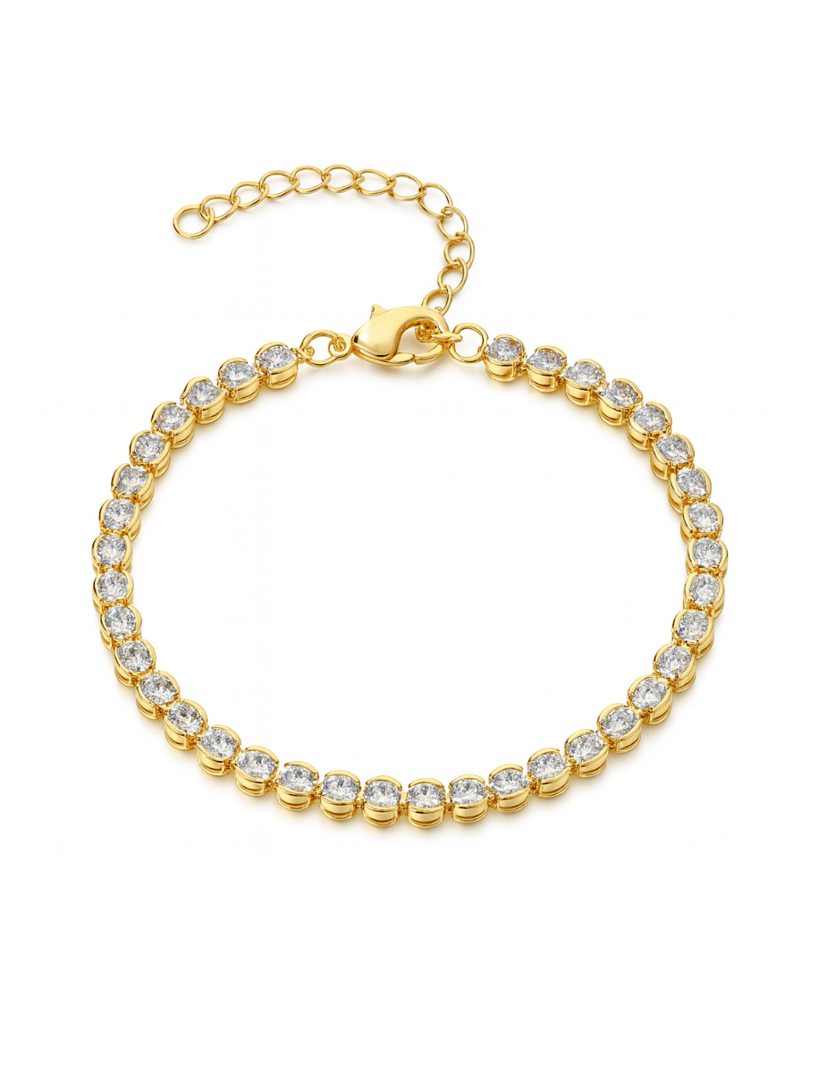 Circular Tennis Bracelet