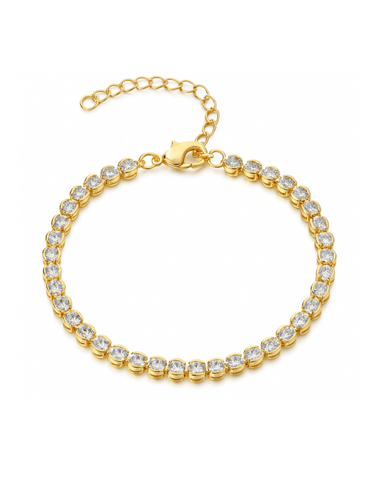Circular Tennis Bracelet