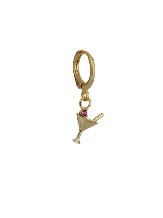 cocktail charm necklace