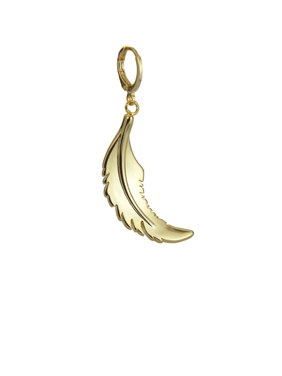 Feather Charm  Pendant