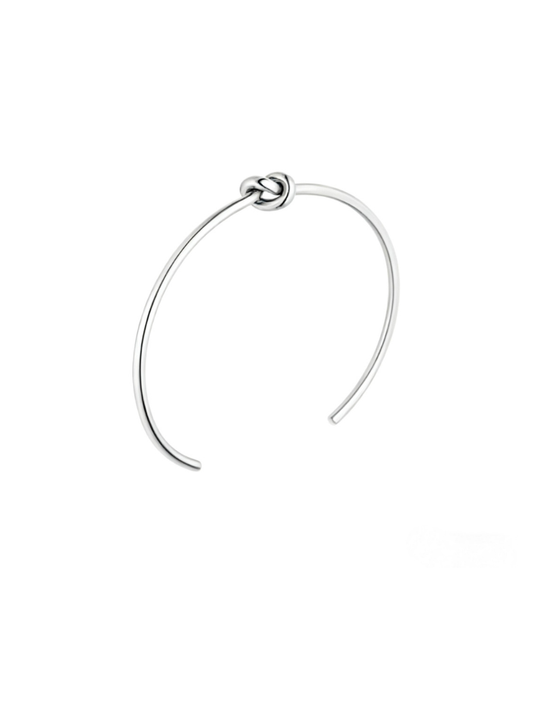 Bracelet jonc à nœuds