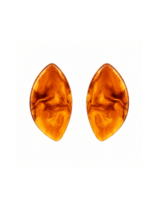 enamel stud earring