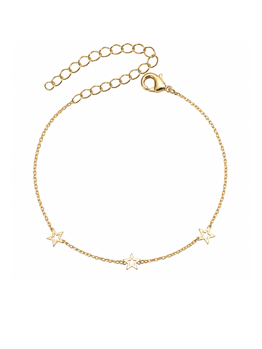 Open Star Bracelet in gold from the Last Orders jewellery gift set