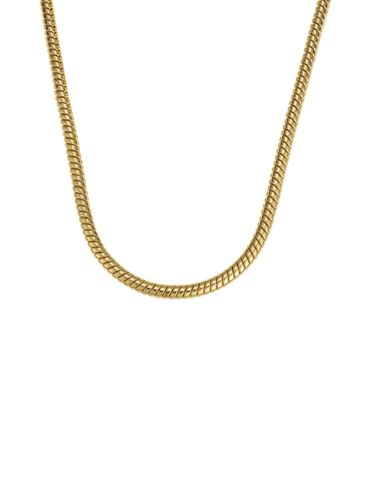 rounded snake chain