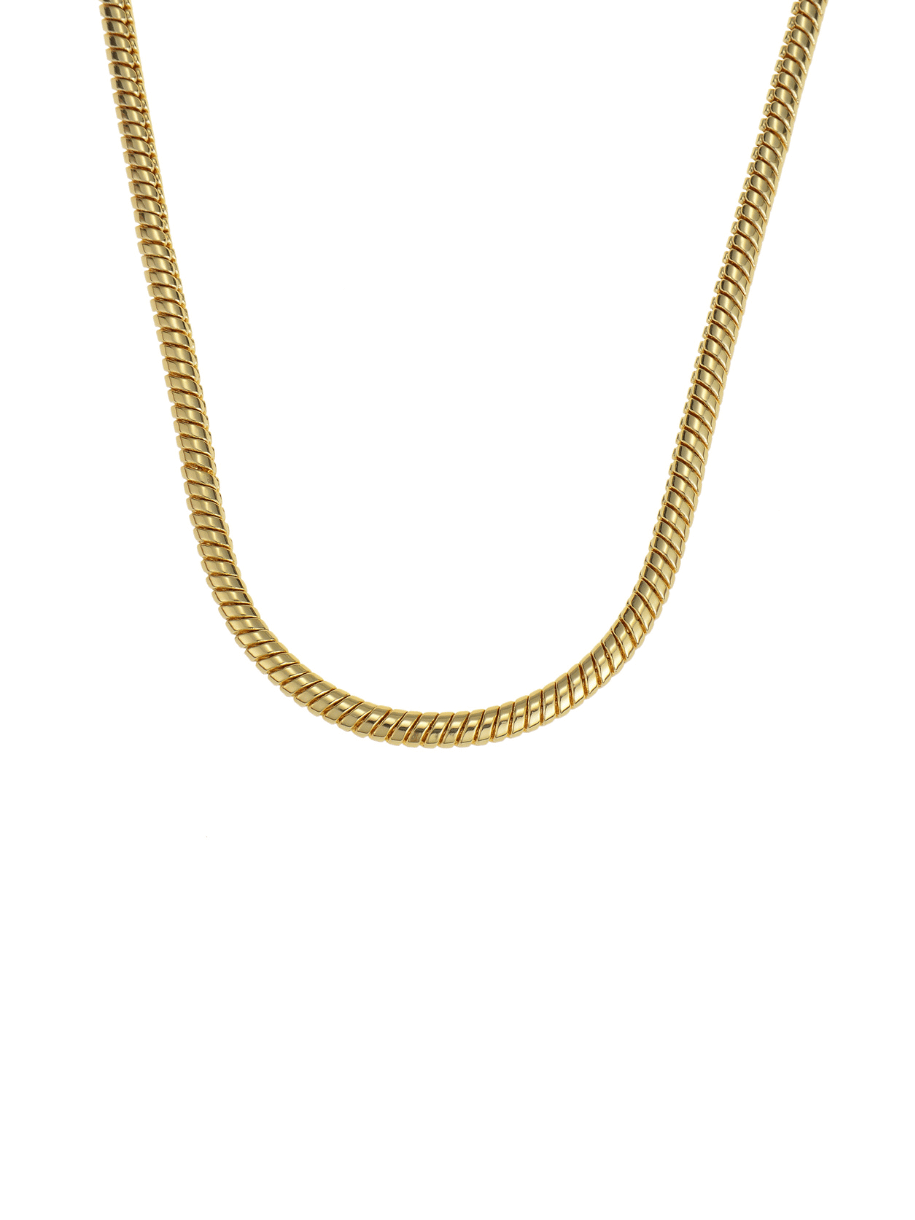 rounded snake chain