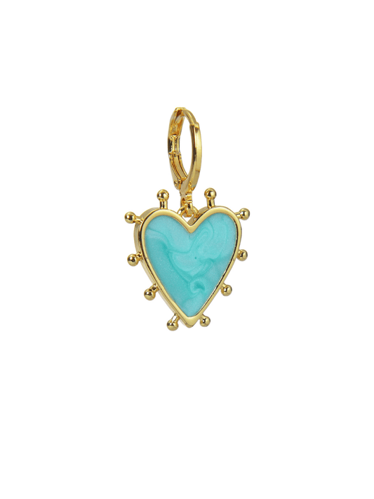 Turquoise Love Heart