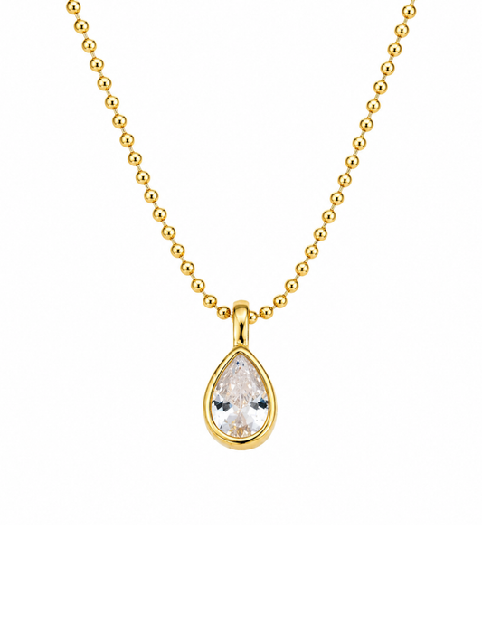 bezel pendant necklace