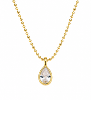bezel pendant necklace