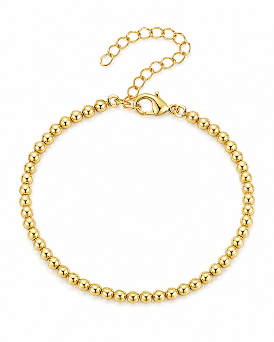 Beaded Ball Bracelet 3mm
