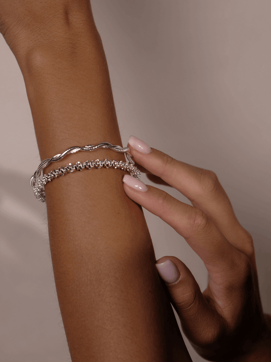 Bangle Set Silver