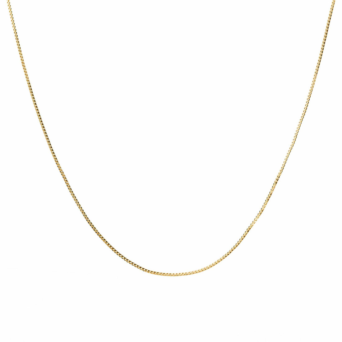 Box Chain | Gold Box Chain Necklace | Layering Necklaces | – Betty and ...