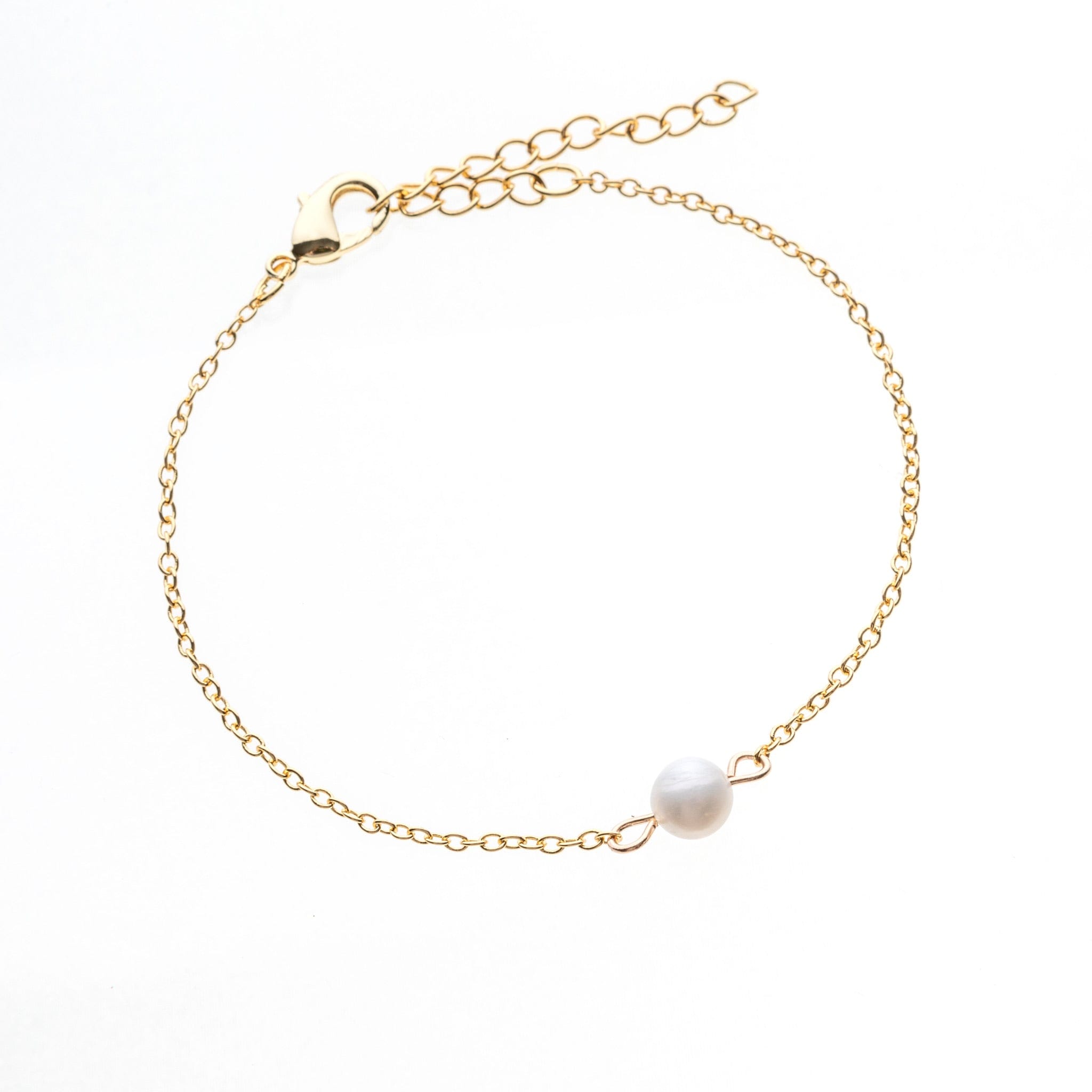 Single on sale pearl bracelets