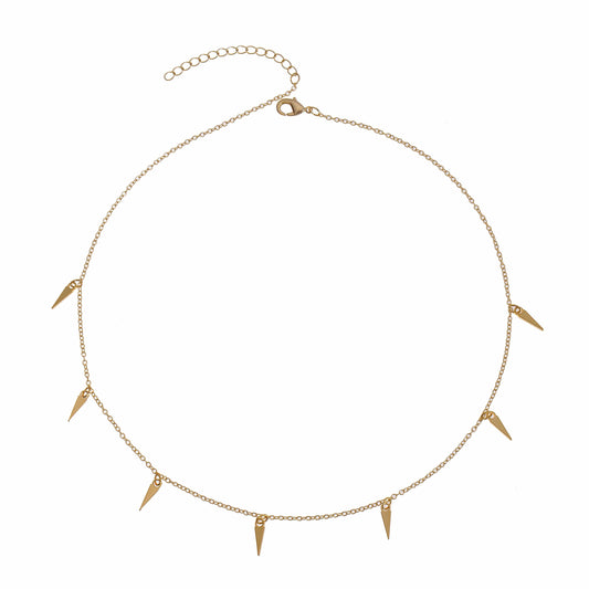 Claw Pin Necklace - Gold